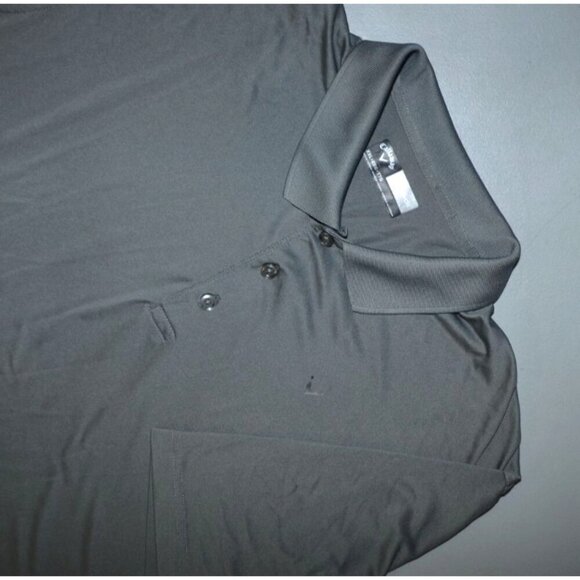 Callaway Opti Dri Men's Gray Golf Polo Shirt Size XXL Classic Casual - Picture 2 of 8
